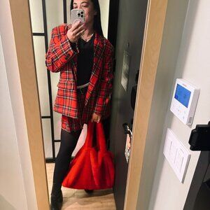 Lumina Blazer & Skirt Set